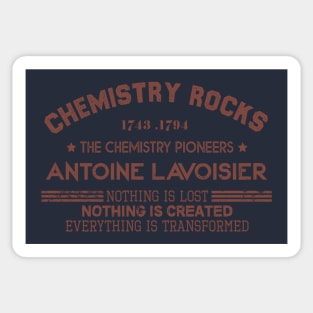 Chemistry Rocks! Sticker